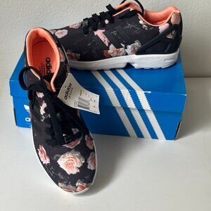 Adidas Originals ZX rose garden print - women's shoes, size 8.5